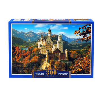 Пъзел Замък сред гората от 300 части 