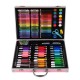 Комплект за рисуване и оцветяване в куфарче с метални елементи Еднорог /150 части/