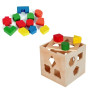 Дървен сортер Куб – образователна игра за деца
